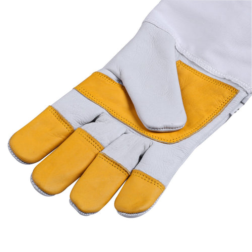 Beekeeping Bee Gloves Cow Hide Ventilated Heavy Duty Gloves XL