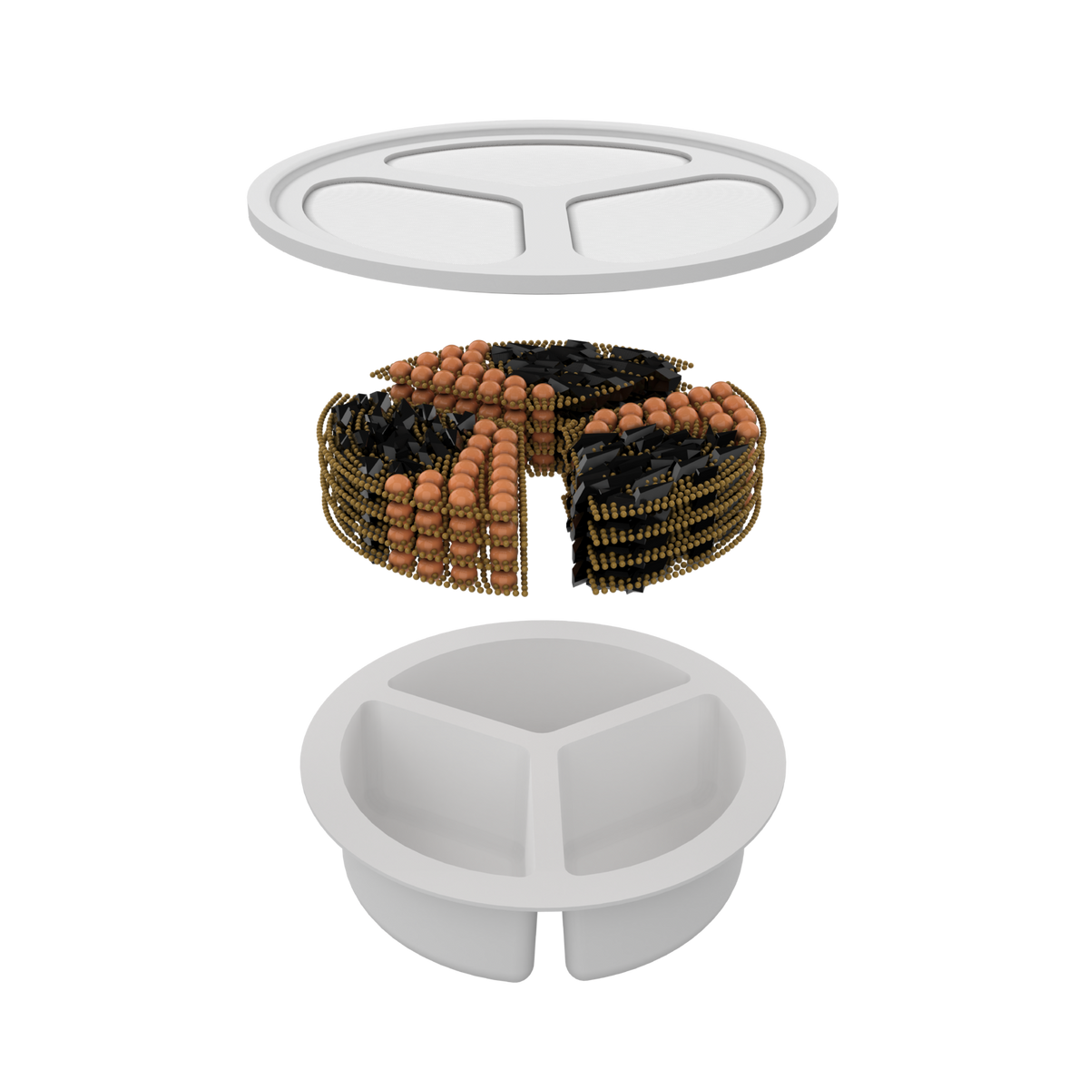 YES4PETS 8 x Pet Dog Cat Fountain Filter Replacement Activated Carbon Ion Exchange Resin Triple Filtration System Automatic Water Dispenser Compatible