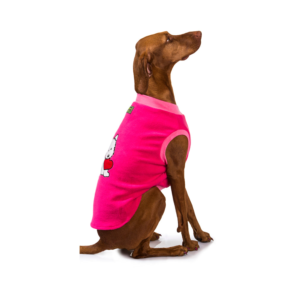 Puppy Heart Pink Dog Pyjamas 50cm