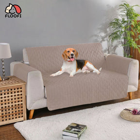 FLOOFI Pet Sofa Cover 3 Seat (Khaki) FI-PSC-108-SMT