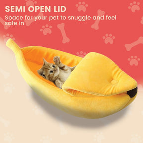 Floofi Banana Pet Bed (XL Yellow) - PT-PB-200-QQQ