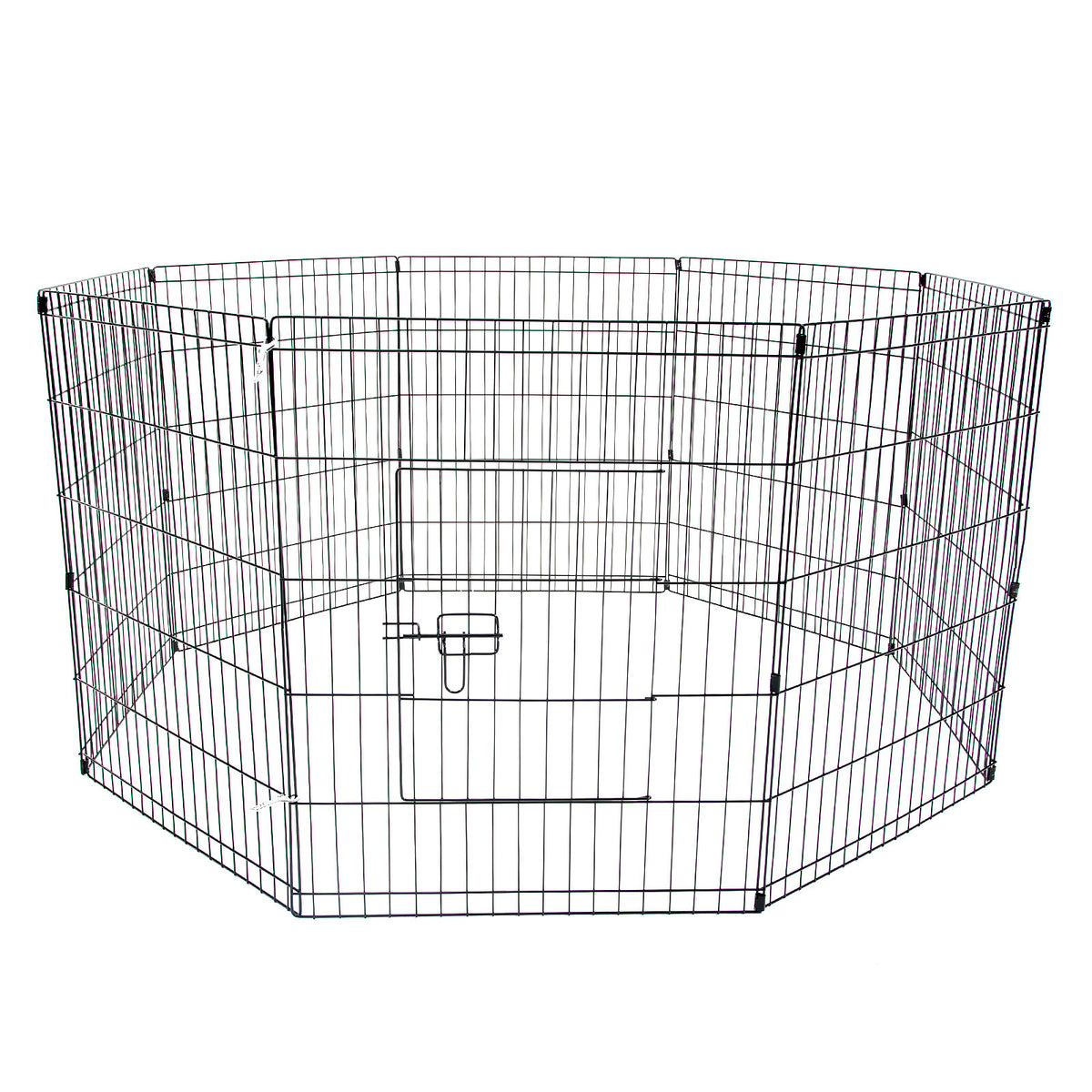 Paw Mate Pet Playpen 8 Panel 36in Foldable Dog Exercise Enclosure Fence Cage