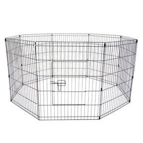 Pet Playpen Foldable Dog Cage 8 Panel 36in