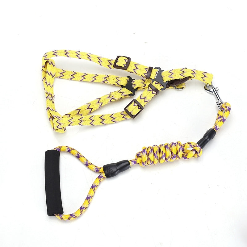 YES4PETS 2 X Medium Pet Dog Cat Puppy Kitten Rabbit Dog Harness Collar leash lead 5 Color