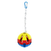 YES4PETS 6 x Large Hanging Swing Bird Parrot Parakeet Canary Budgie Ball Toy