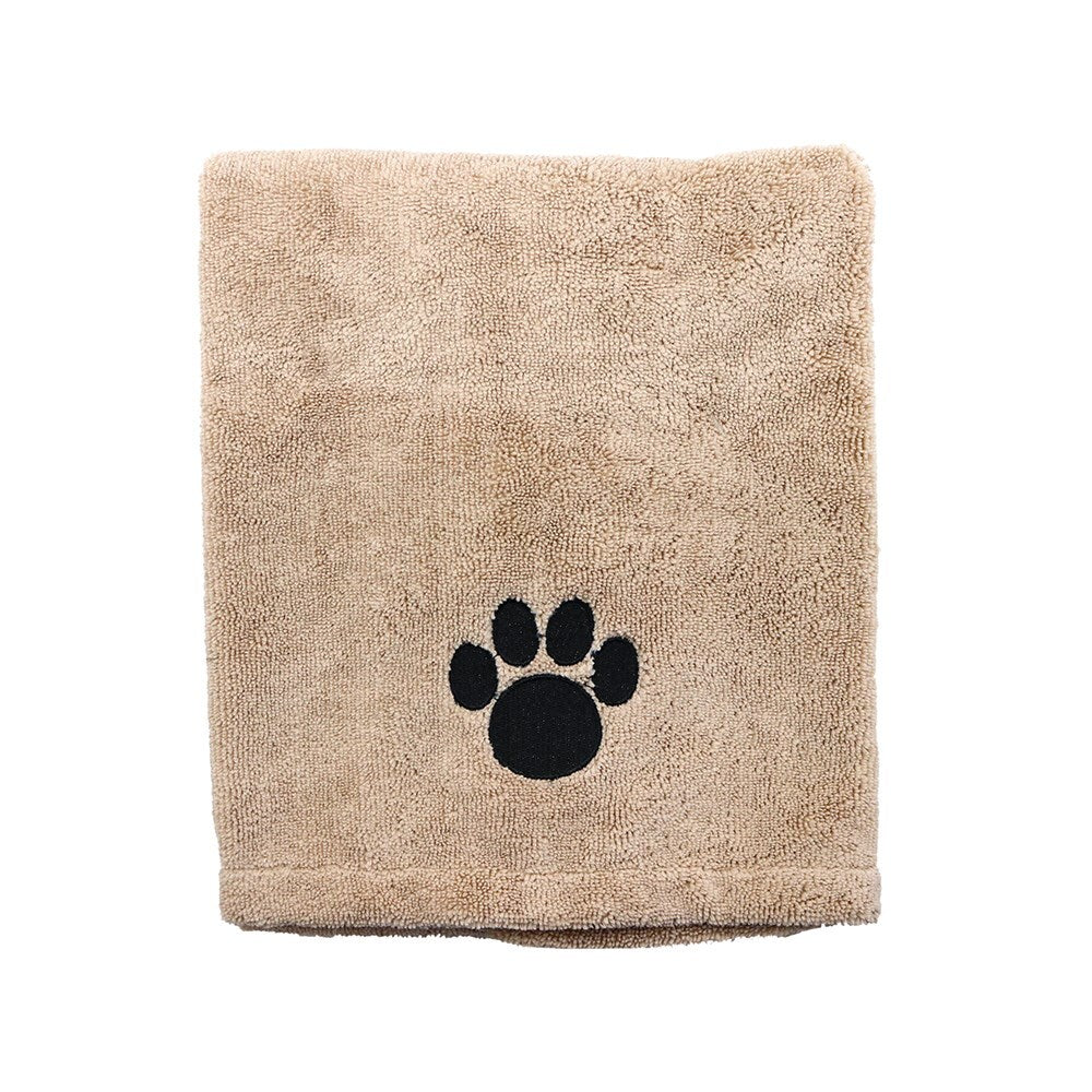 YES4PETS Pet Dog Cat Microfiber Towel Bath Beach Drying Dry Towels Blanket