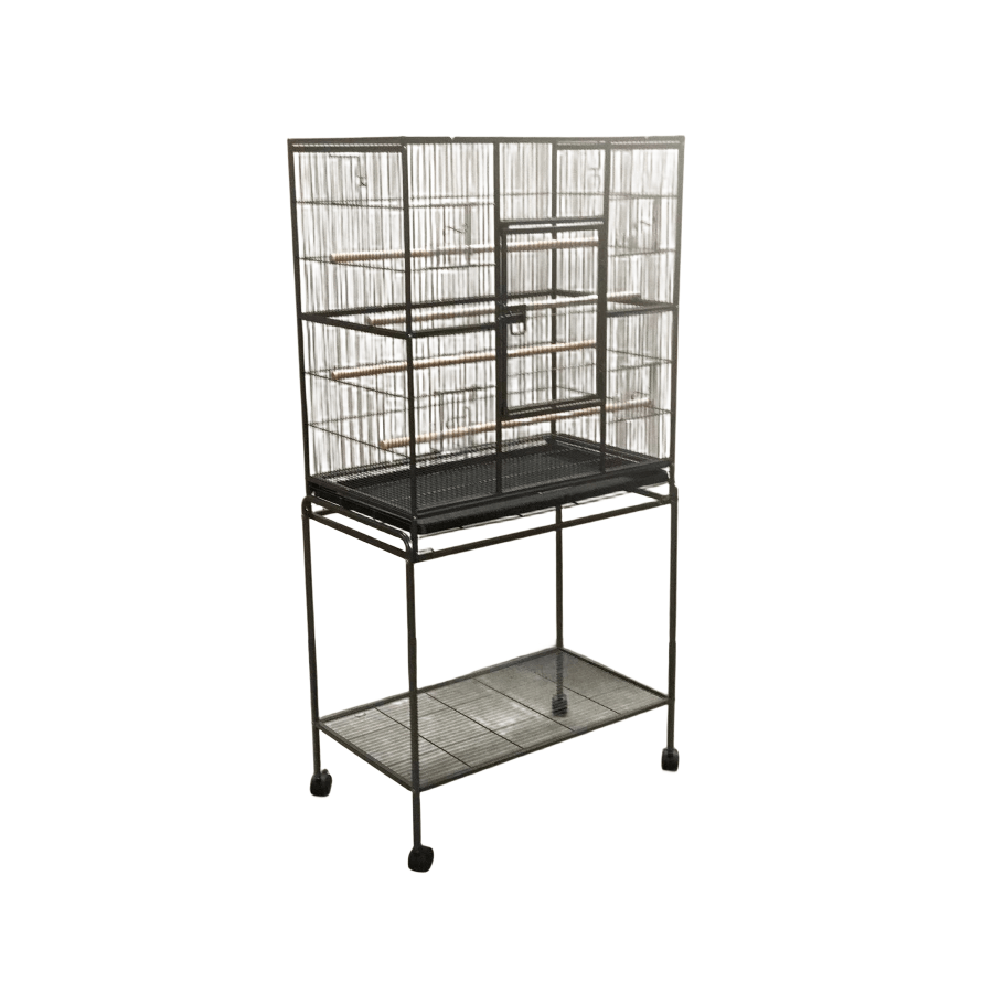 YES4PETS 161 cm Bird Cage Parrot Aviary Pet Stand-alone Budgie Perch Castor Wheels