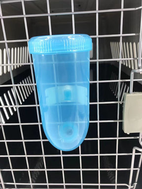 YES4PETS 500ml Dog Cat Hamster Rabbit Water Bottle Hanging Drinking Dispenser Feeder Blue