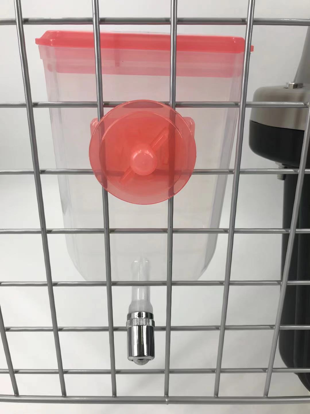 YES4PETS Pet Hanging Water Bottle No Drip Water Dispenser Rabbit Dog Cat Drinking Bottle-Pink