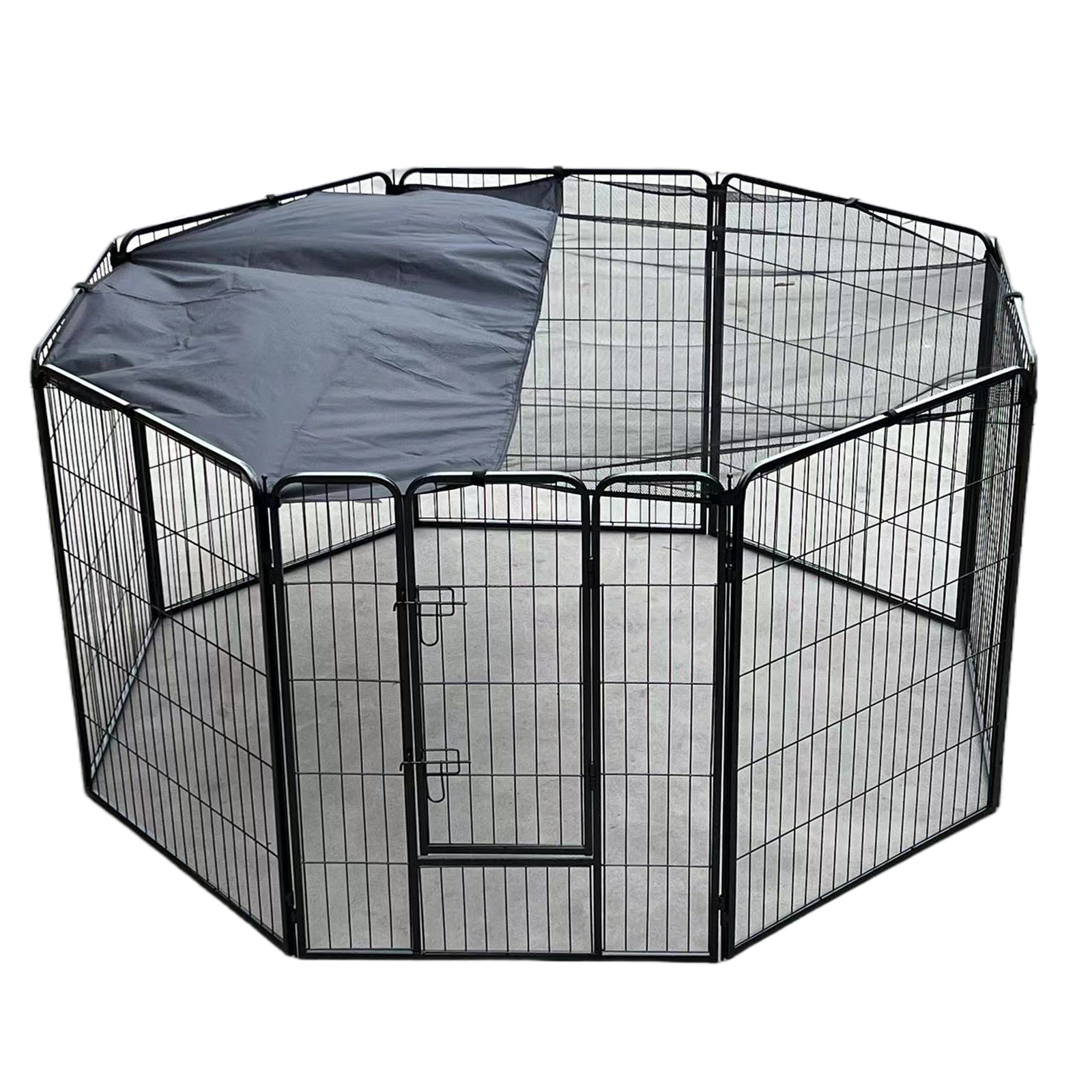 YES4PETS 100 cm Heavy Duty Pet Dog Cat Puppy Rabbit Exercise Playpen Fence With Cover