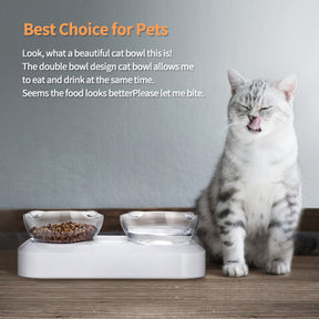 YES4PETS Pet Bowl Water Bowls Portable Anti Slip Skid Feeder Dog Rabbit Cat