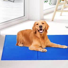 YES4PETS 2X Pet Cooling Bed Gel Mat Dog Cat Non-Toxic Cool Pad Puppy Cold Summer 50x40 CM