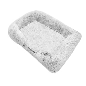 Dog Pet Warm Soft Plush Nest Comfy Kennel Sleeping Calming Bed Memory Foam XL