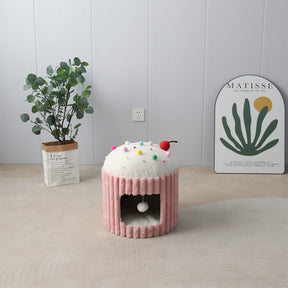 CATIO Pink Cupcake Cat House