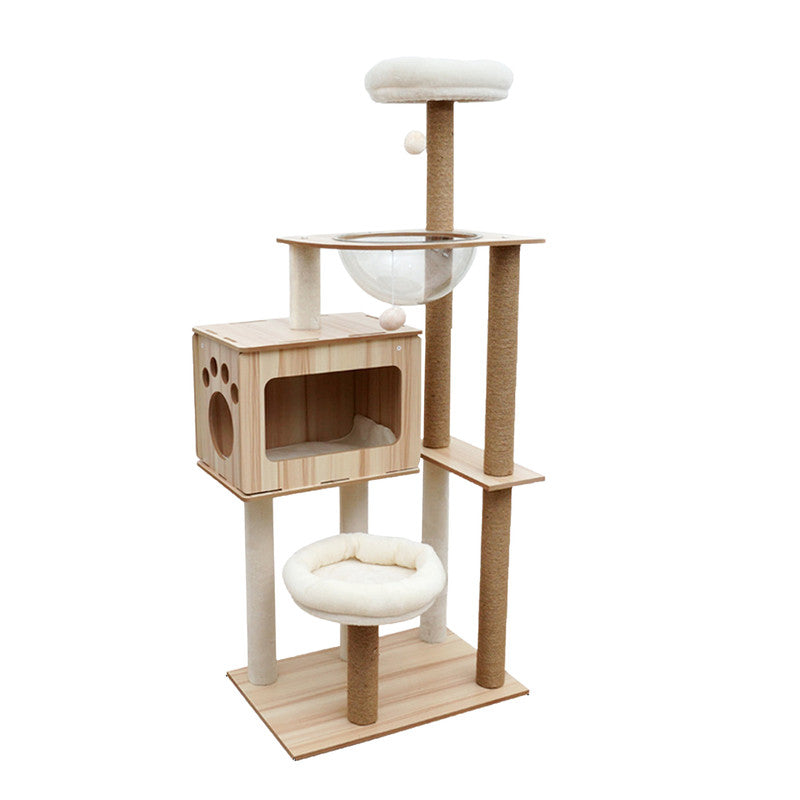 Cat Tree Scratching Post Trees Scratcher Tower Condo House Furniture