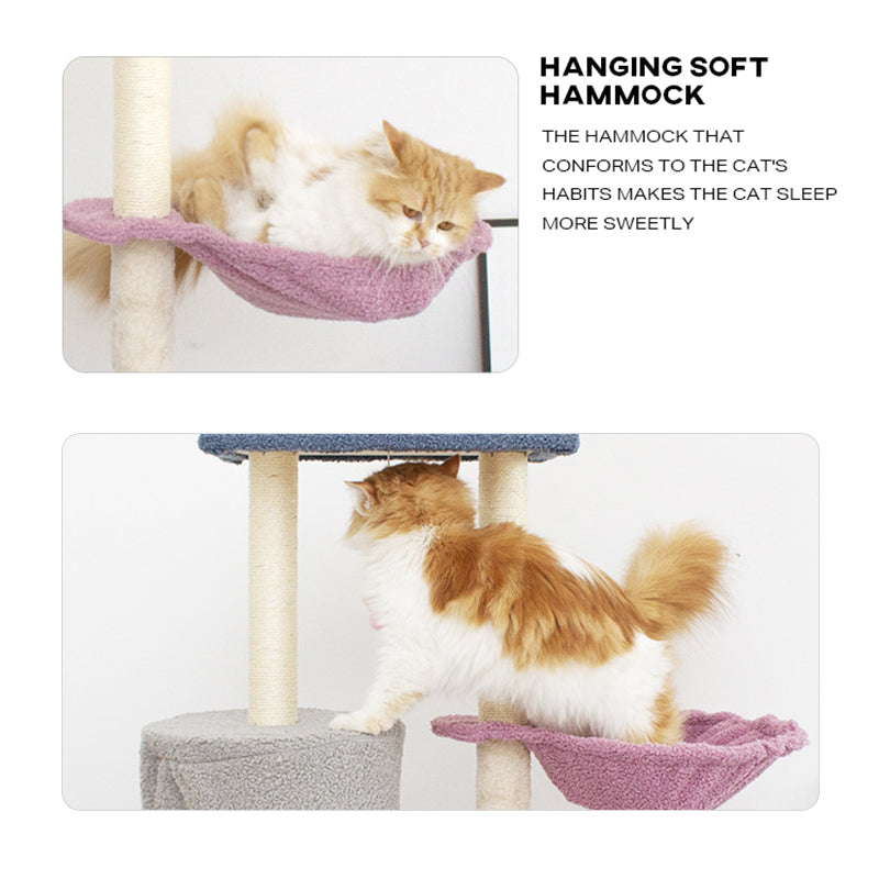 Cat Tree Tower Scratching Post  House Bed