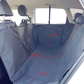 Ondoing Cargo Pet Car Boot Back Seat Cover Rear Dog Waterproof Protector Liner Mat Pad Black Large