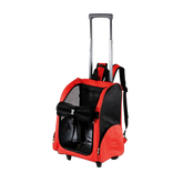 Dog Pet Safety Transport Carrier Backpack Trolley